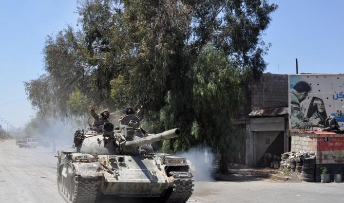 Syria regime retakes new region outside capital