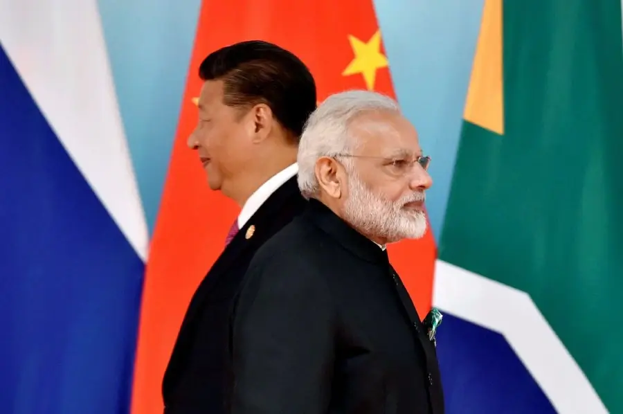 China, India leaders meet to patch up strained ties