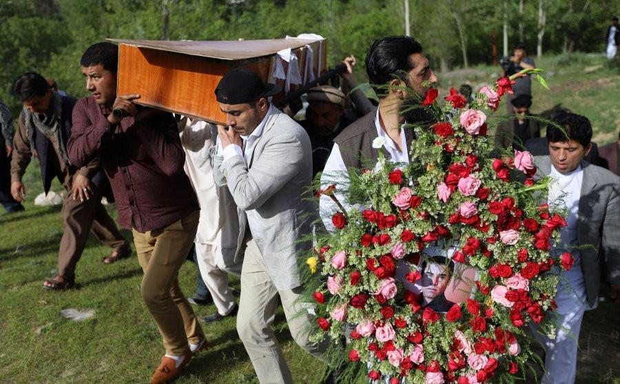 Outrage after bloody day for Afghan journalists