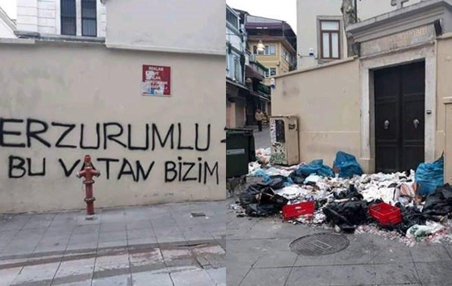 Istanbul church vandalizer briefly detained