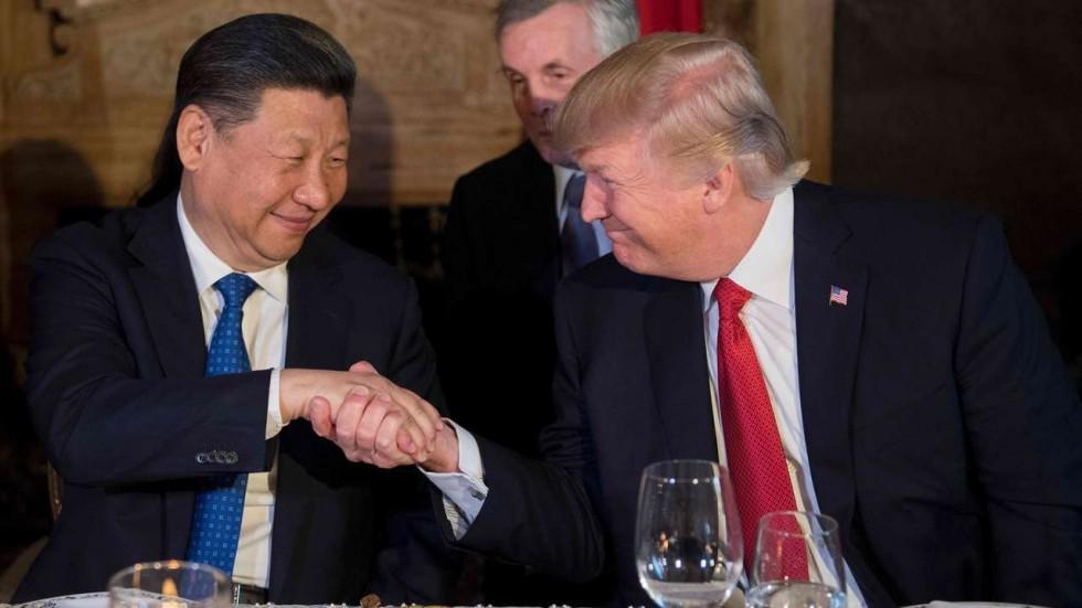 Trump praises China’s Xi as US team arrives for trade talks