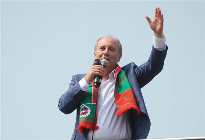 Presidential candidate İnce challenges Erdoğan, calls for Demirtaşs release from jail