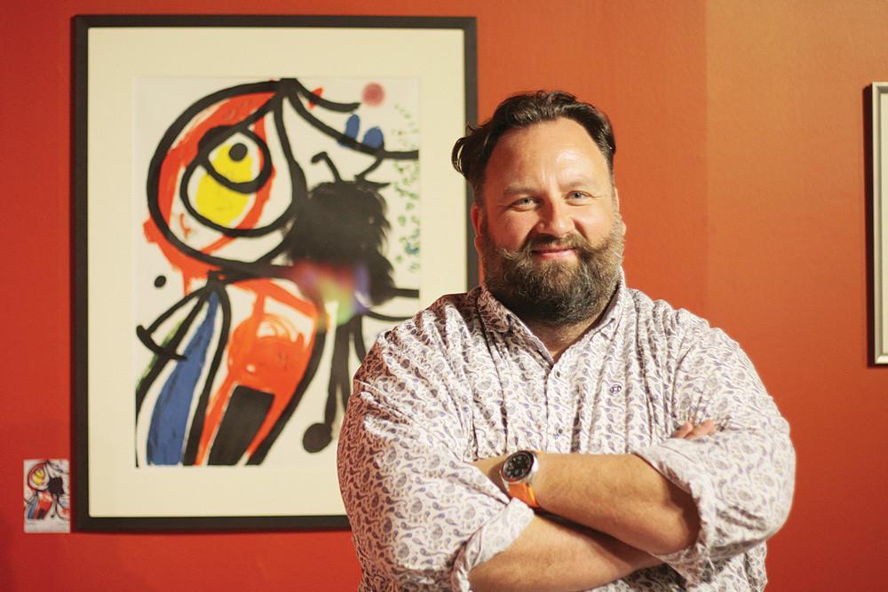 Joan Miro lithographs, gravures on display in Istanbul