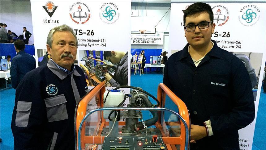 Turkish student invents ‘green’ turbojet motor that can run on six fuels