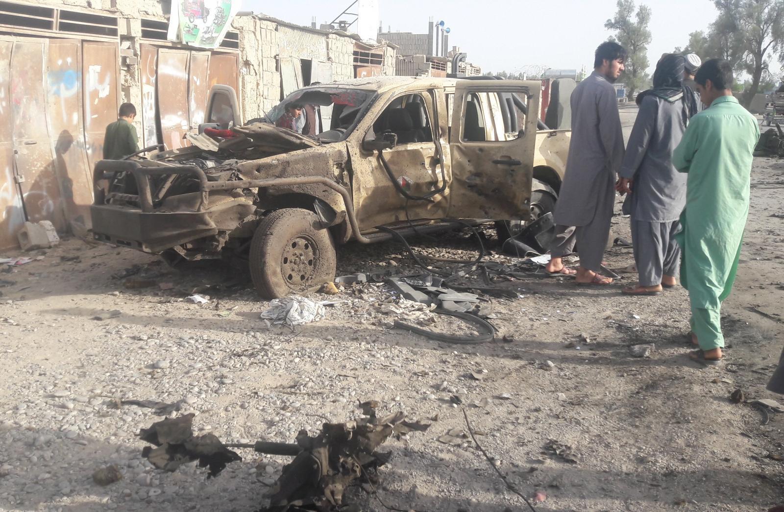 Taliban emerge from hiding to battle Afghan forces in city near Iran