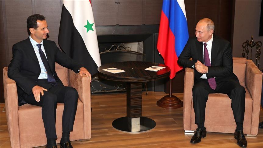 Putin meets Assad in Sochi, calls for ‘political process’ on Syria
