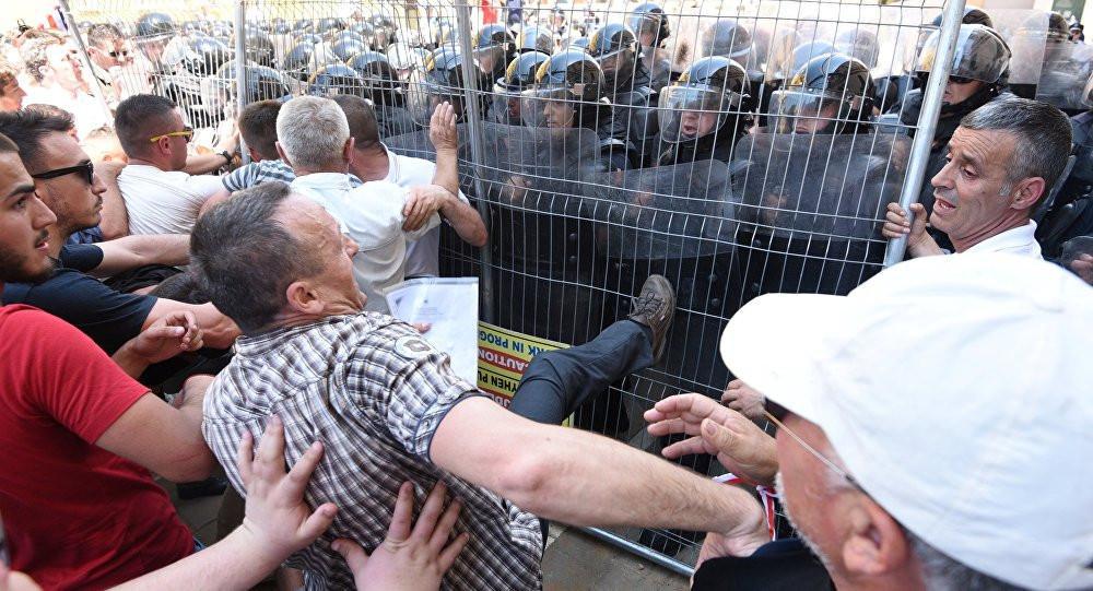 Thousands call for Albanian interior minister’s resignation
