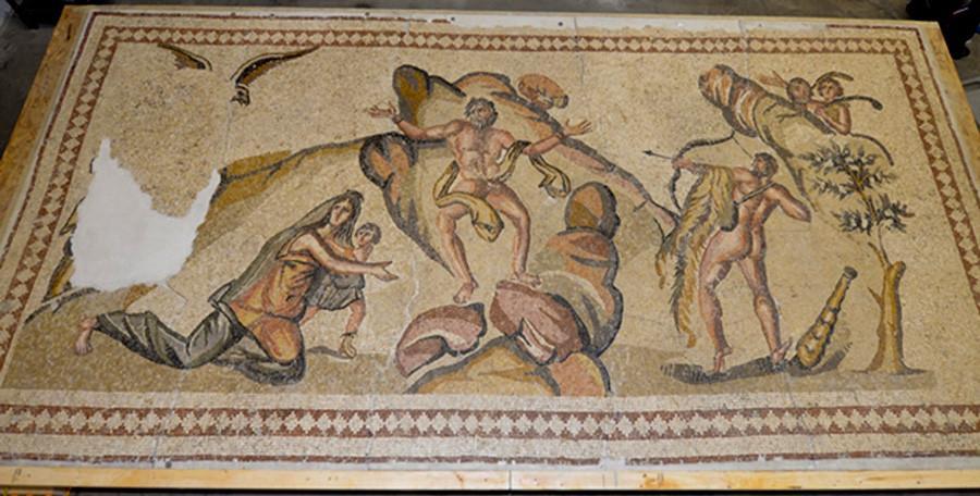 US seeks forfeiture of illegally imported Syrian mosaic