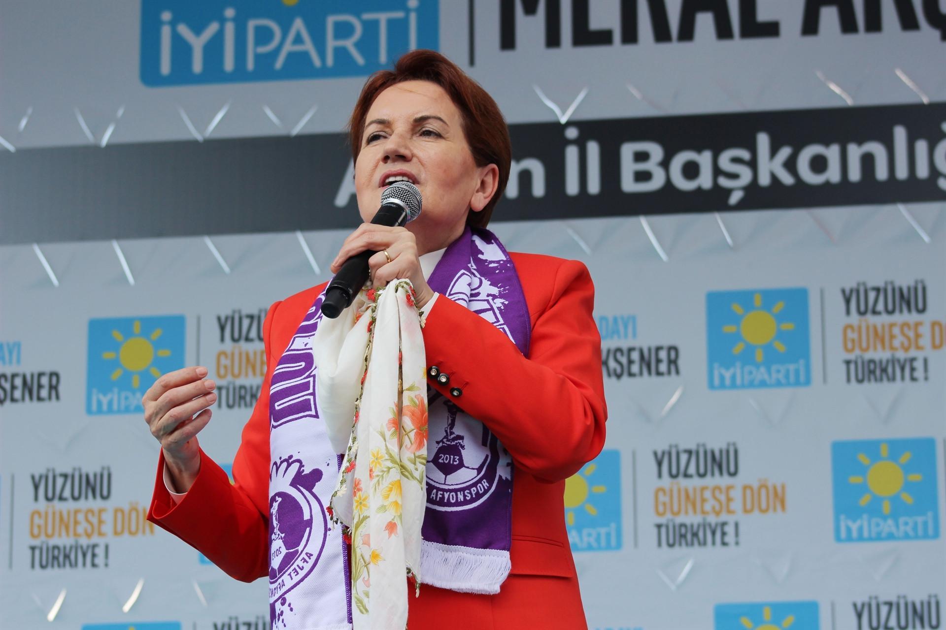 İYİ Party head Akşener says she hopes to become Turkey’s first ever woman president