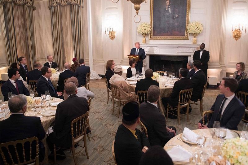 Trump hosts first iftar dinner at White House