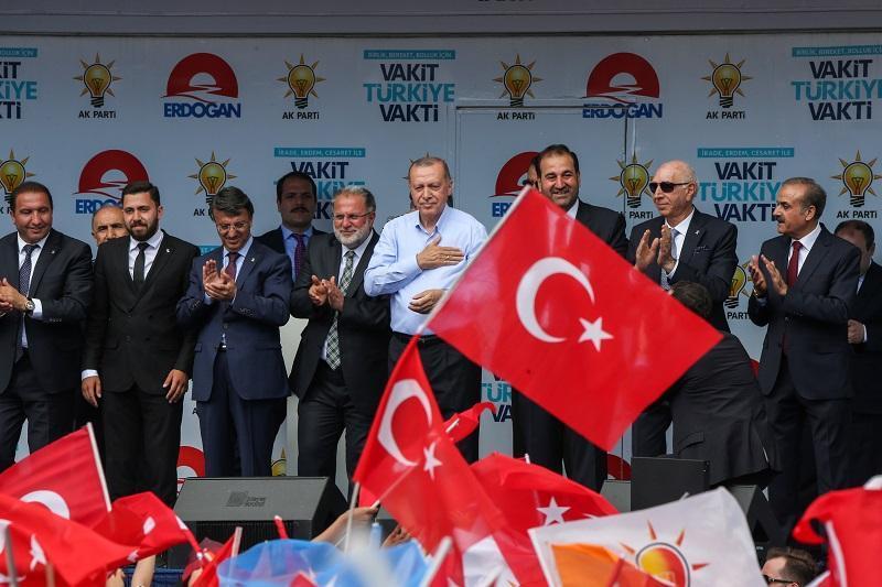 No Kurdish citizen is marginalized, Erdoğan says at rally in Turkey’s east