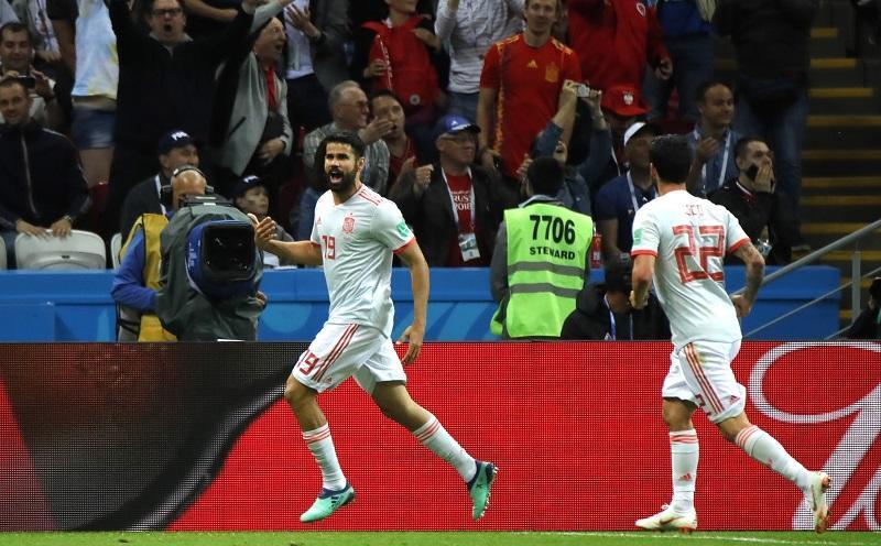 Spain beats Iran 1-0 at World Cup as Diego Costa scores