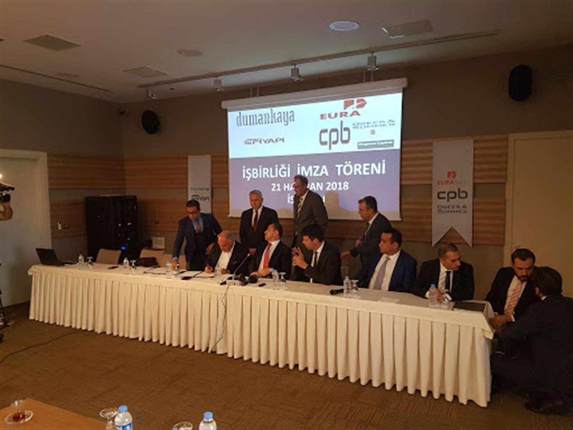 Seized property developers sign deal with four firms