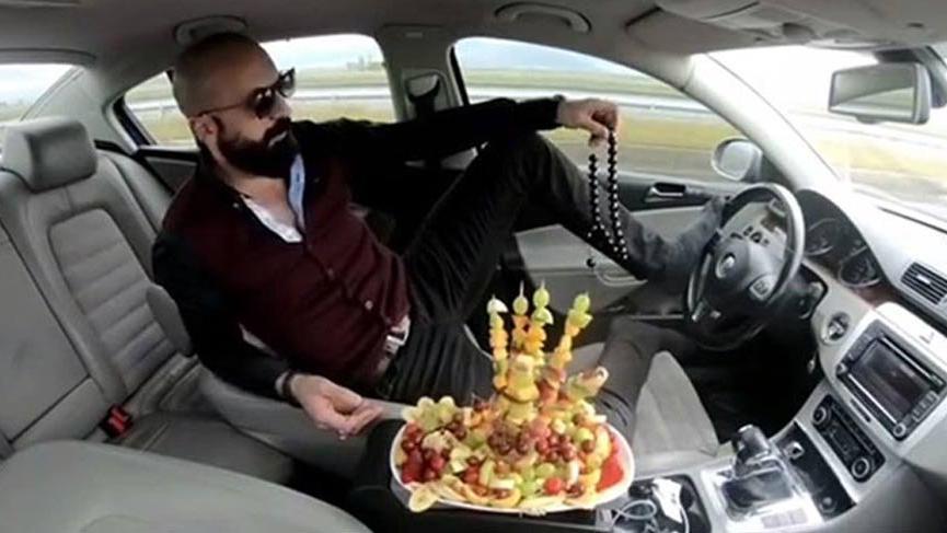 Turkish man may be jailed for driving with feet