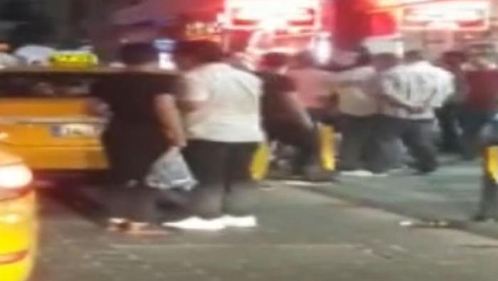 Arab tourists attacked by taxi drivers in Taksim over fare argument