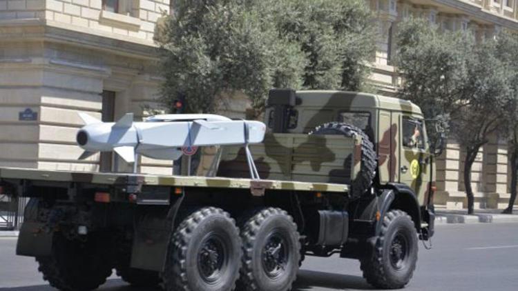 Azerbaijan displays Turkish cruise missile in military parade in ‘historic first’