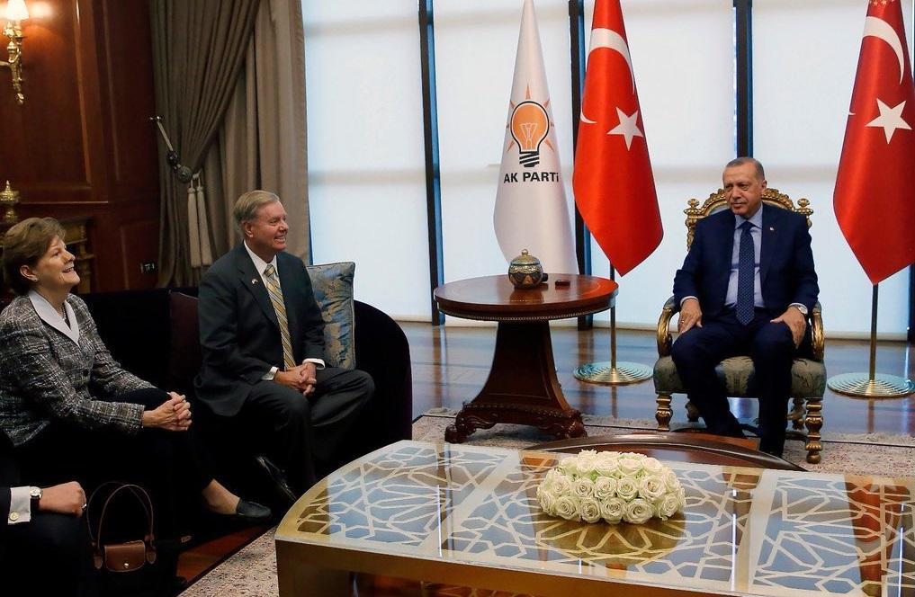 US senators meet Erdoğan, demand pastor’s release