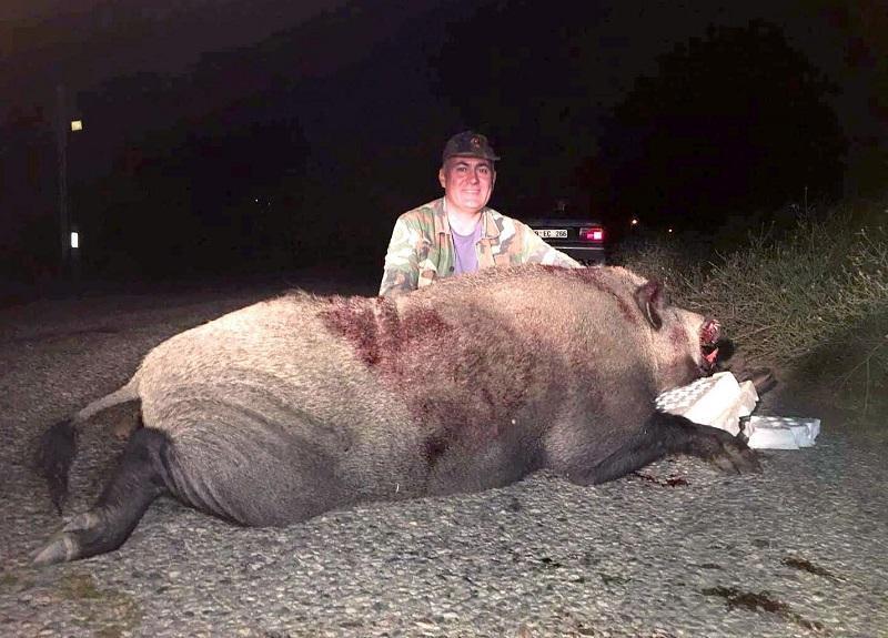 Turkish hunter kills 250-kilogram boar that ‘terrorized’ village