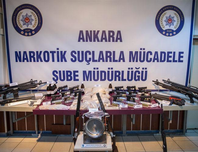 111 wanted in major Ankara drug operation
