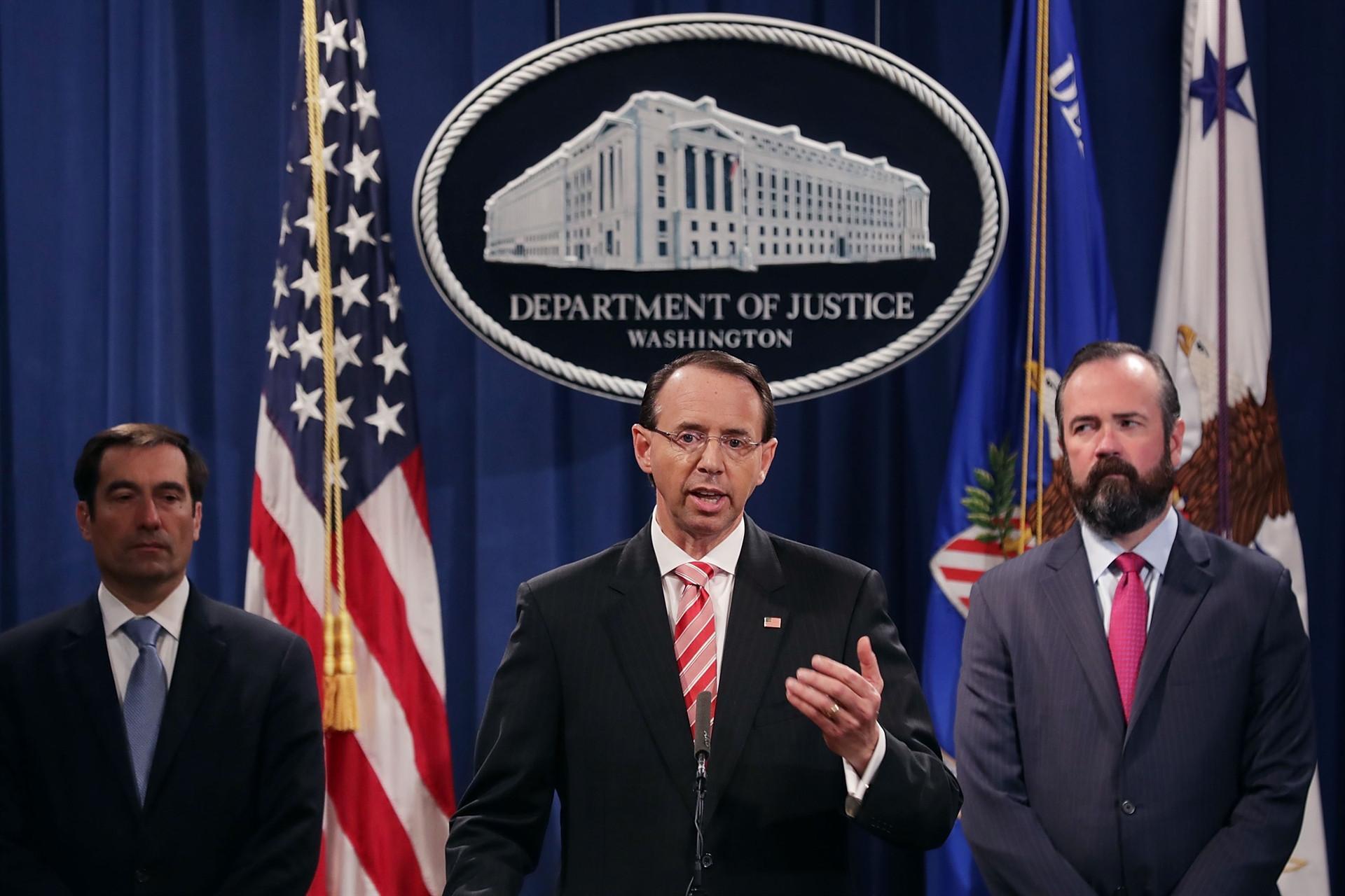 U.S. accuses Russian spies of 2016 election hacking as summit looms