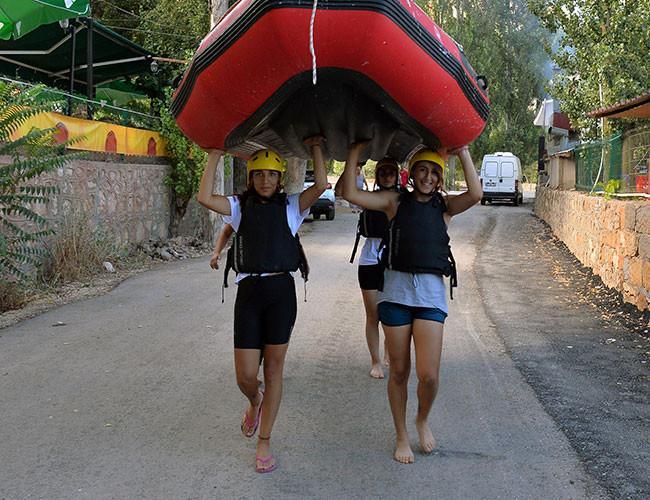 Tunceli women’s rafting team to represent Turkey at World Championship in Italy