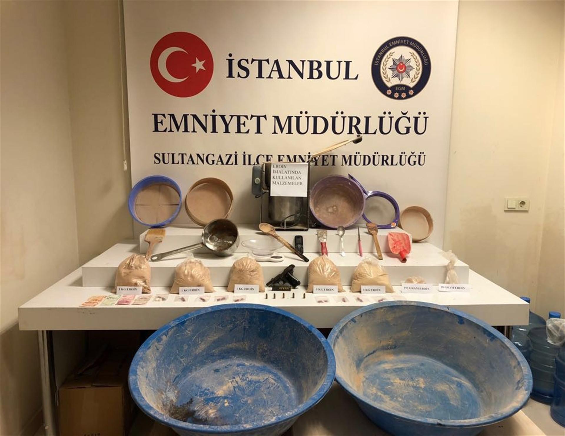 Police seize ‘substantial amount’ of drugs in operations across Turkey