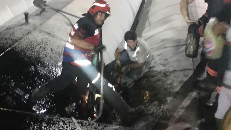Turkish man dies after falling into hot liquid asphalt
