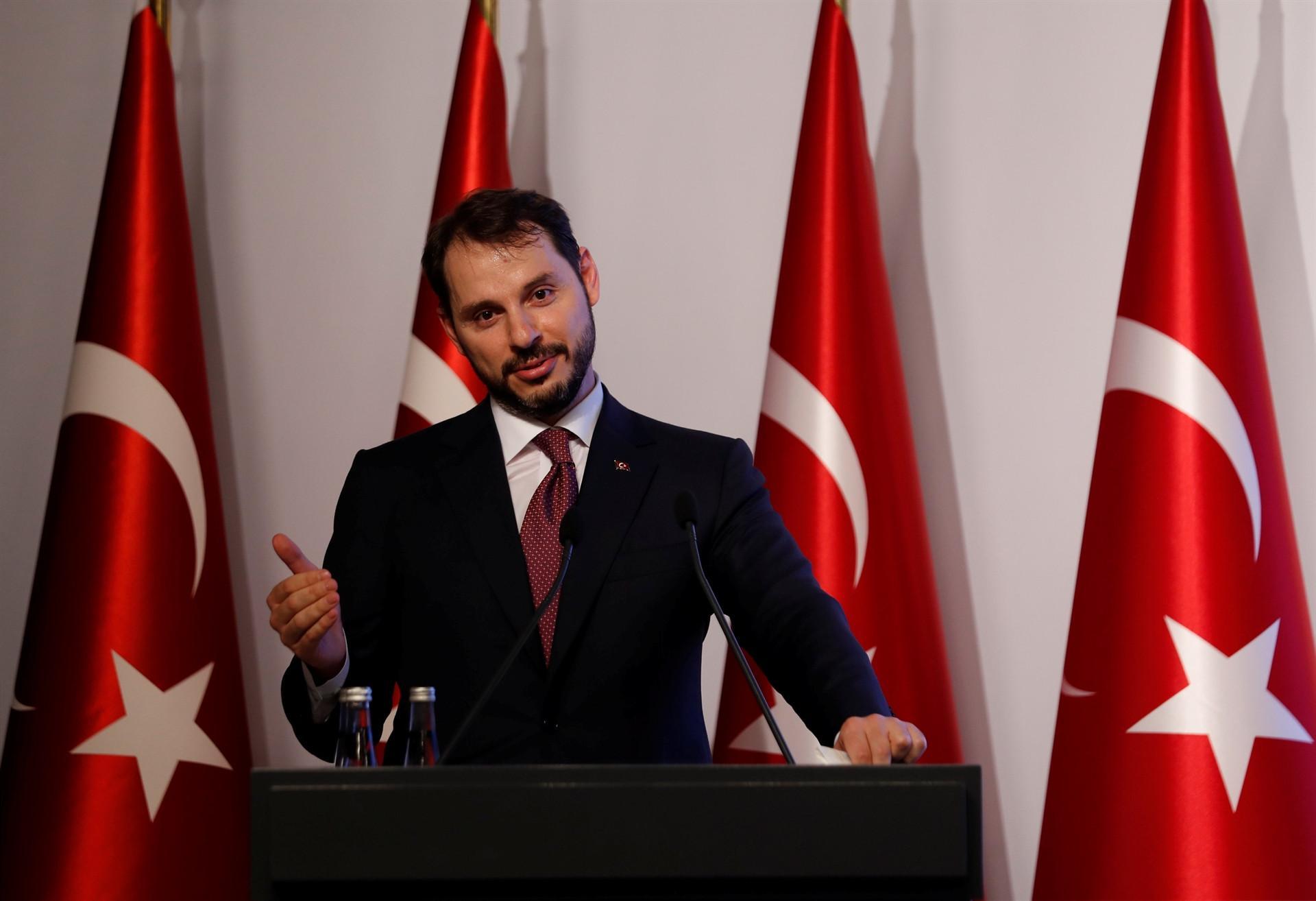 Turkeys Treasury and Finance Minister Albayrak to address foreign investors