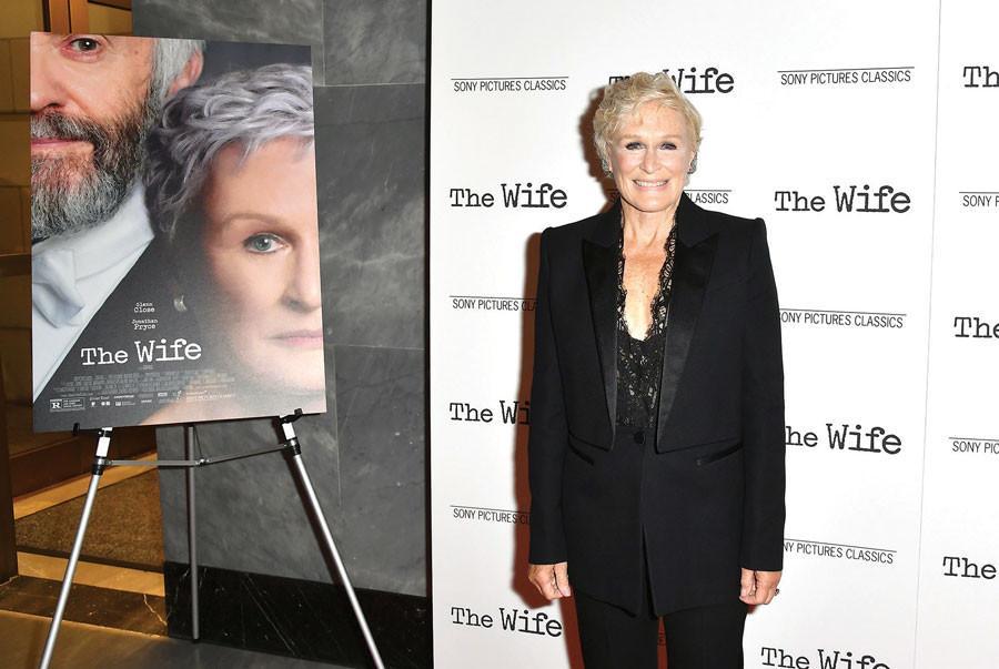 Like The Wife, Glenn Close says shes a late bloomer