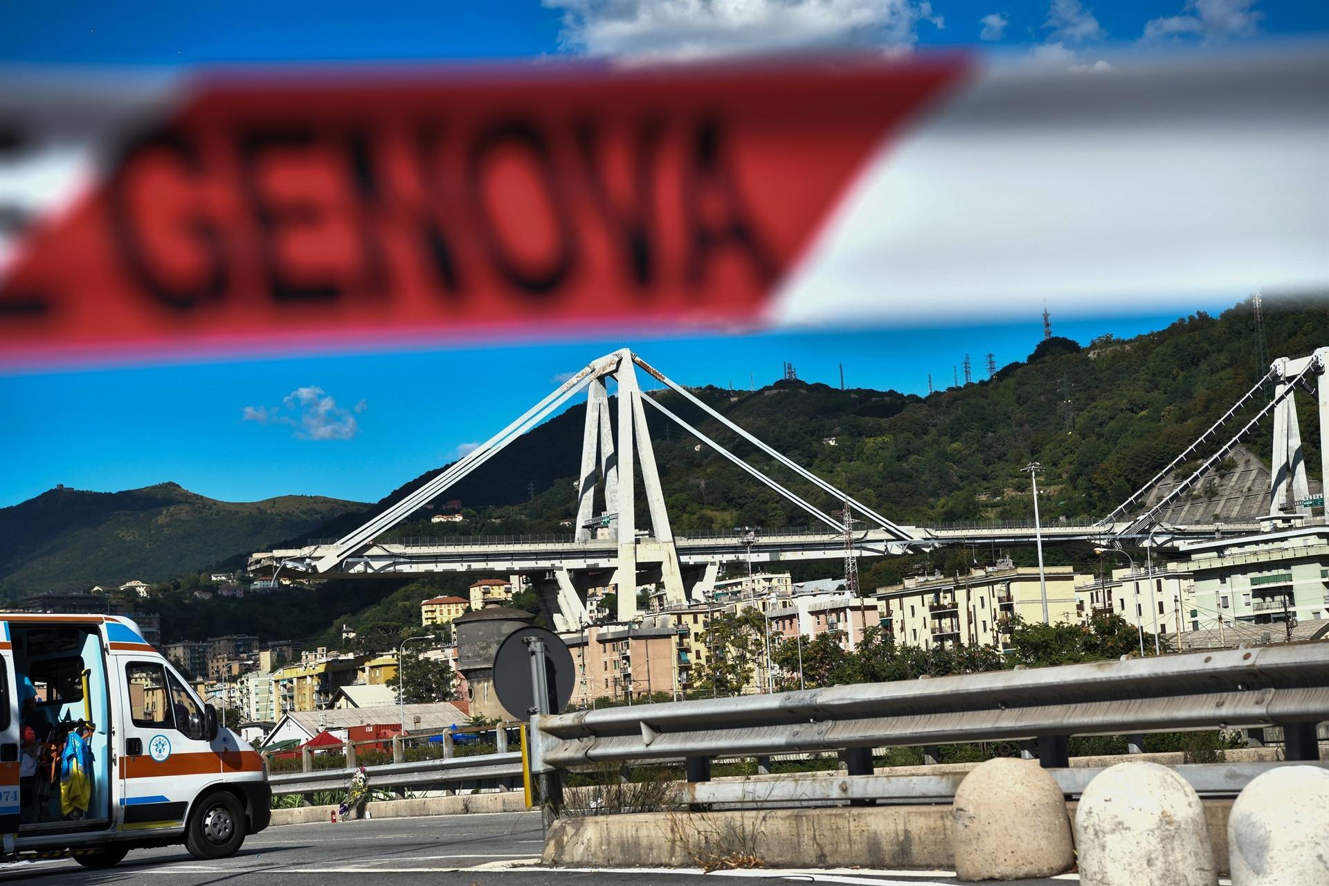 Shares in Italy’s Atlantia plunge over Genoa bridge collapse
