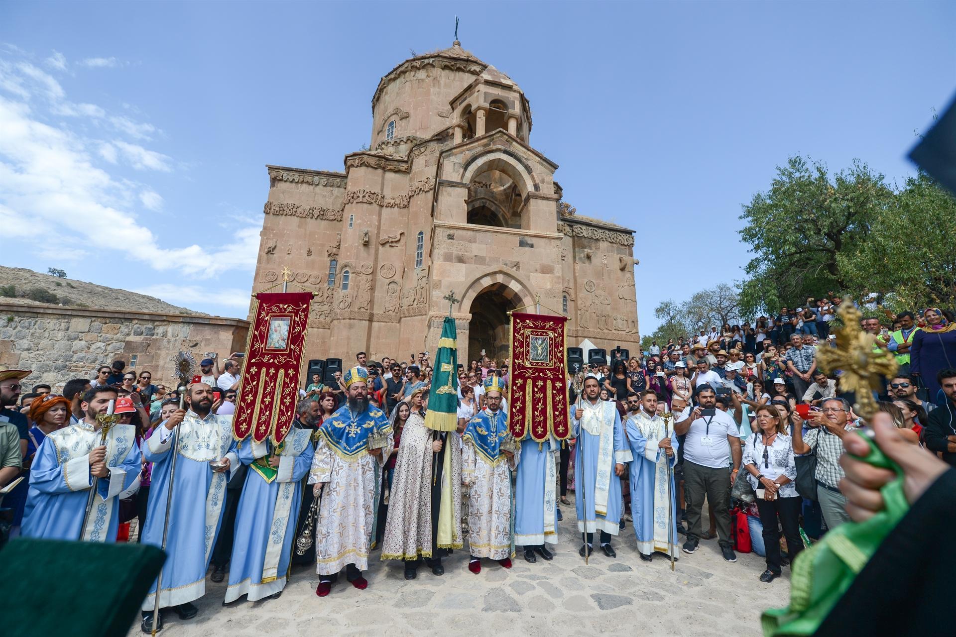 Sermon held at Akdamar Church after three years