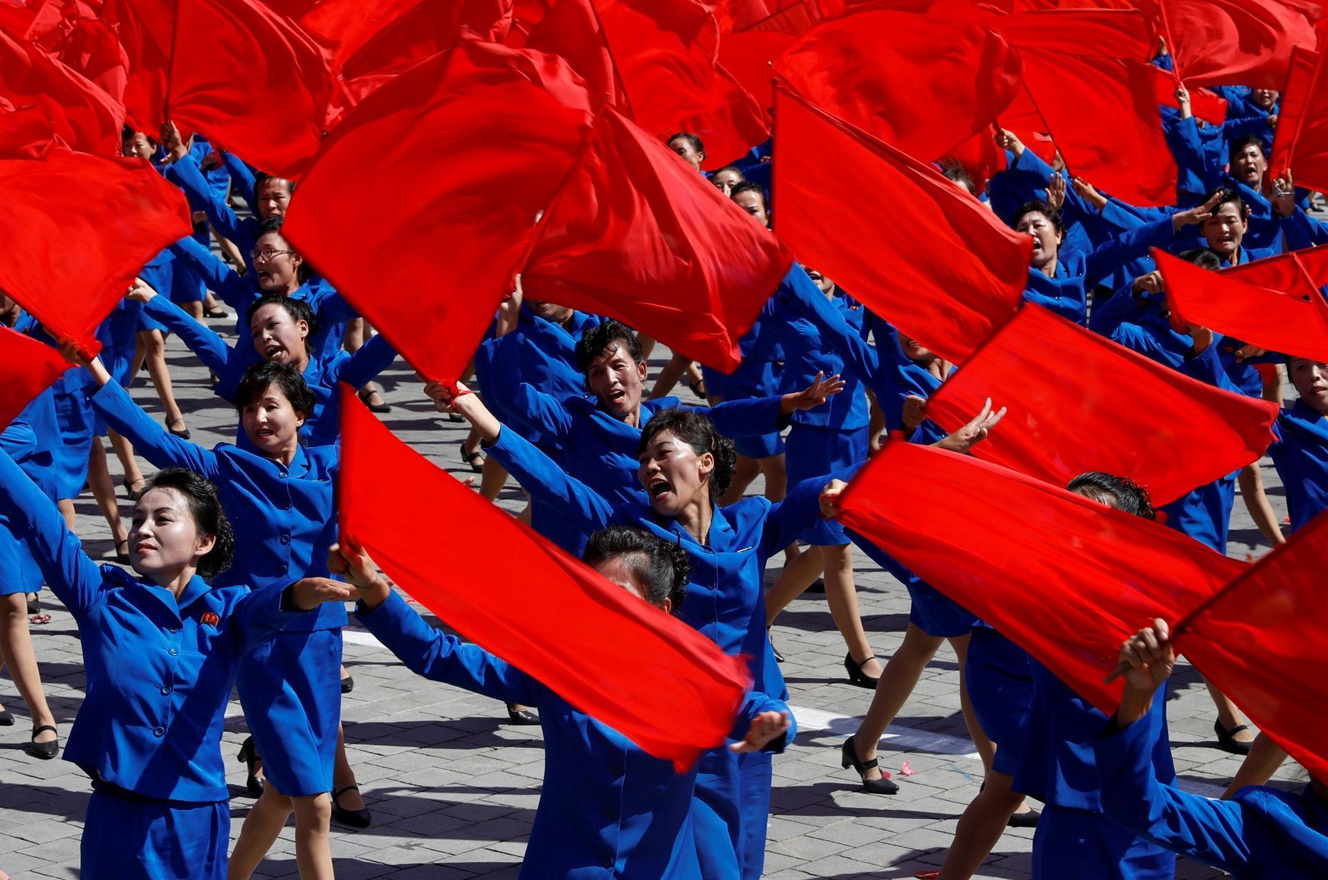North Korea holds 70th year parade, without ICBMs