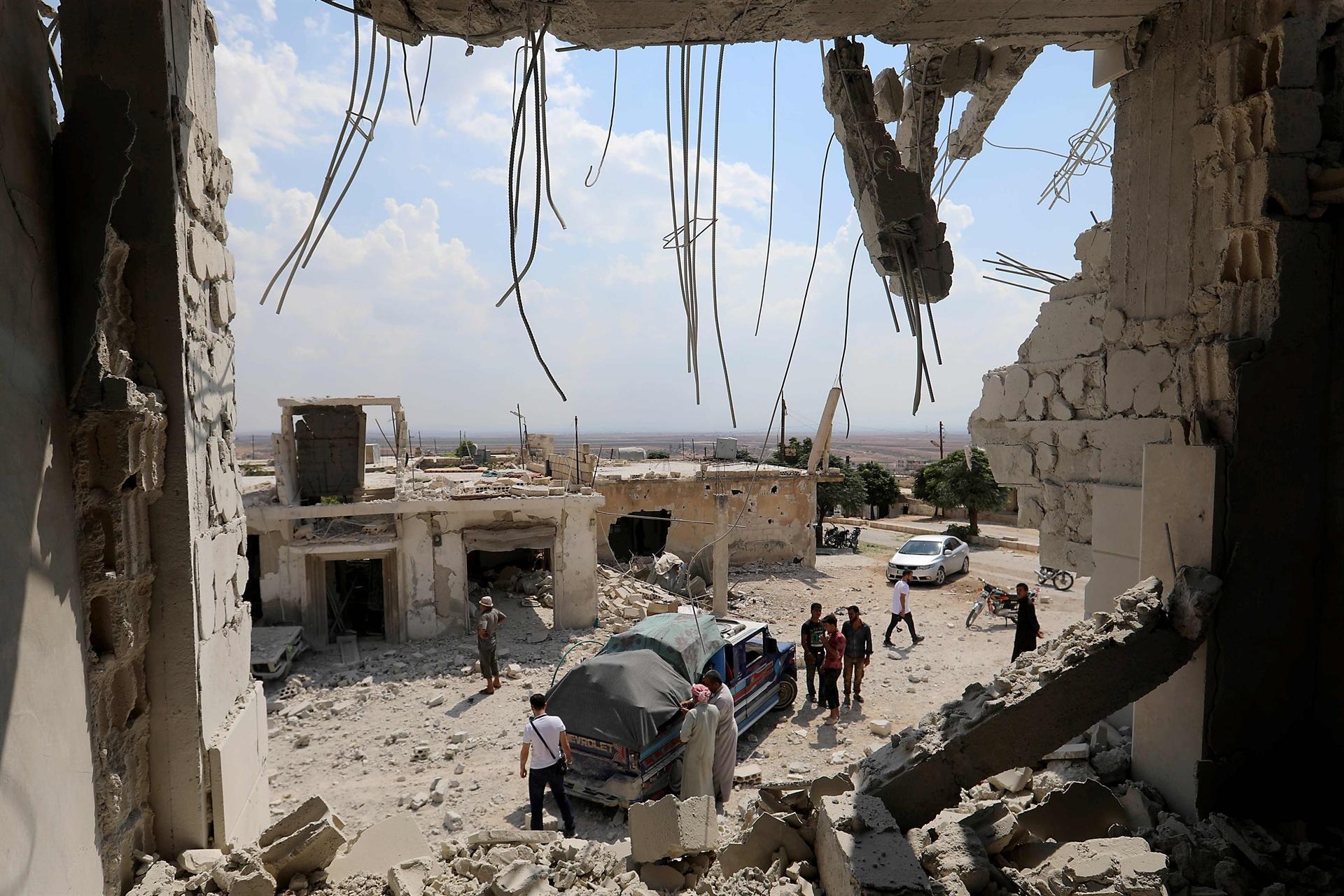 Regime, Russian air raids resume on Syria’s Idlib