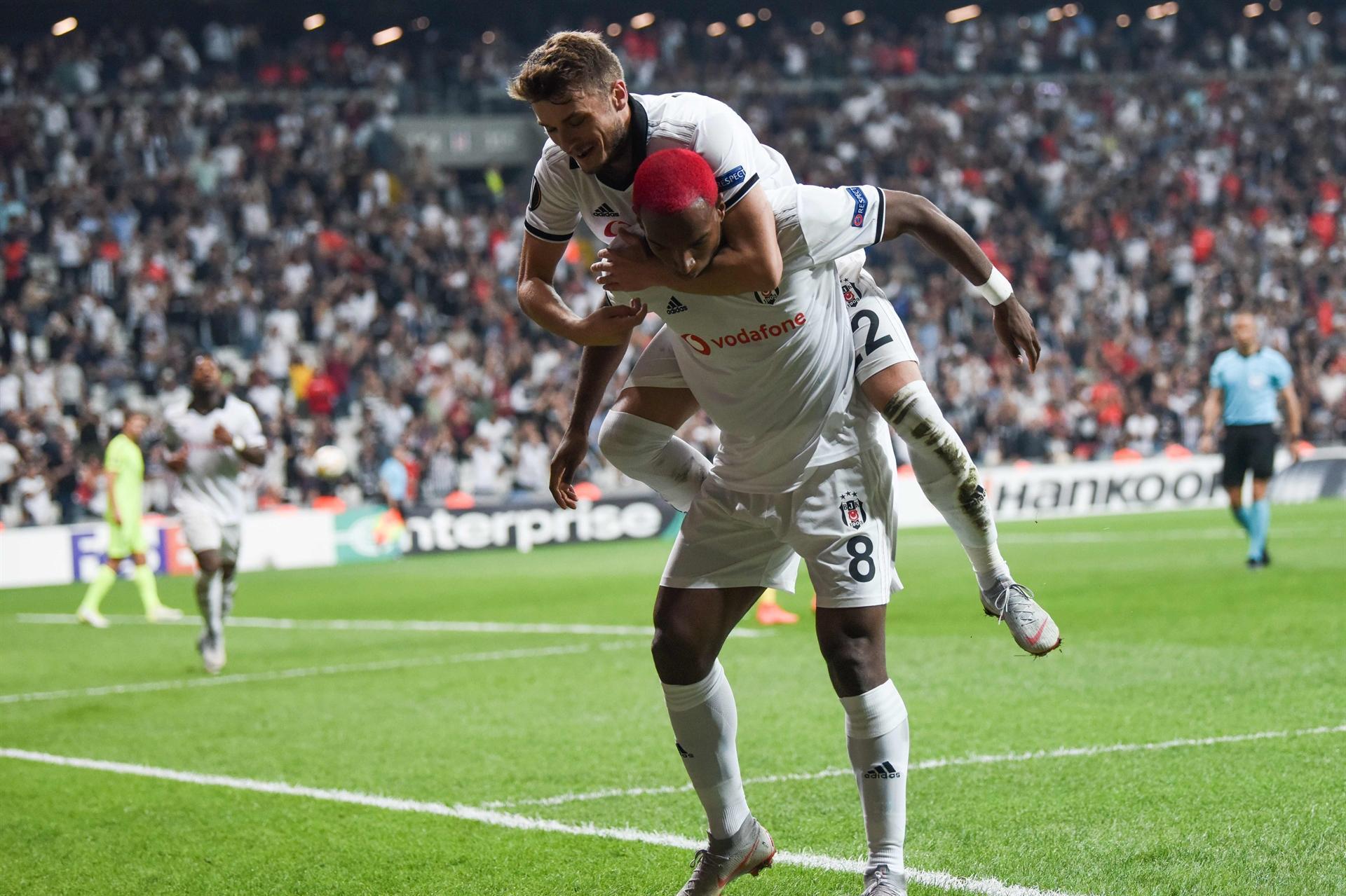Beşiktaş beat Sarpsborg at UEFA Europa League