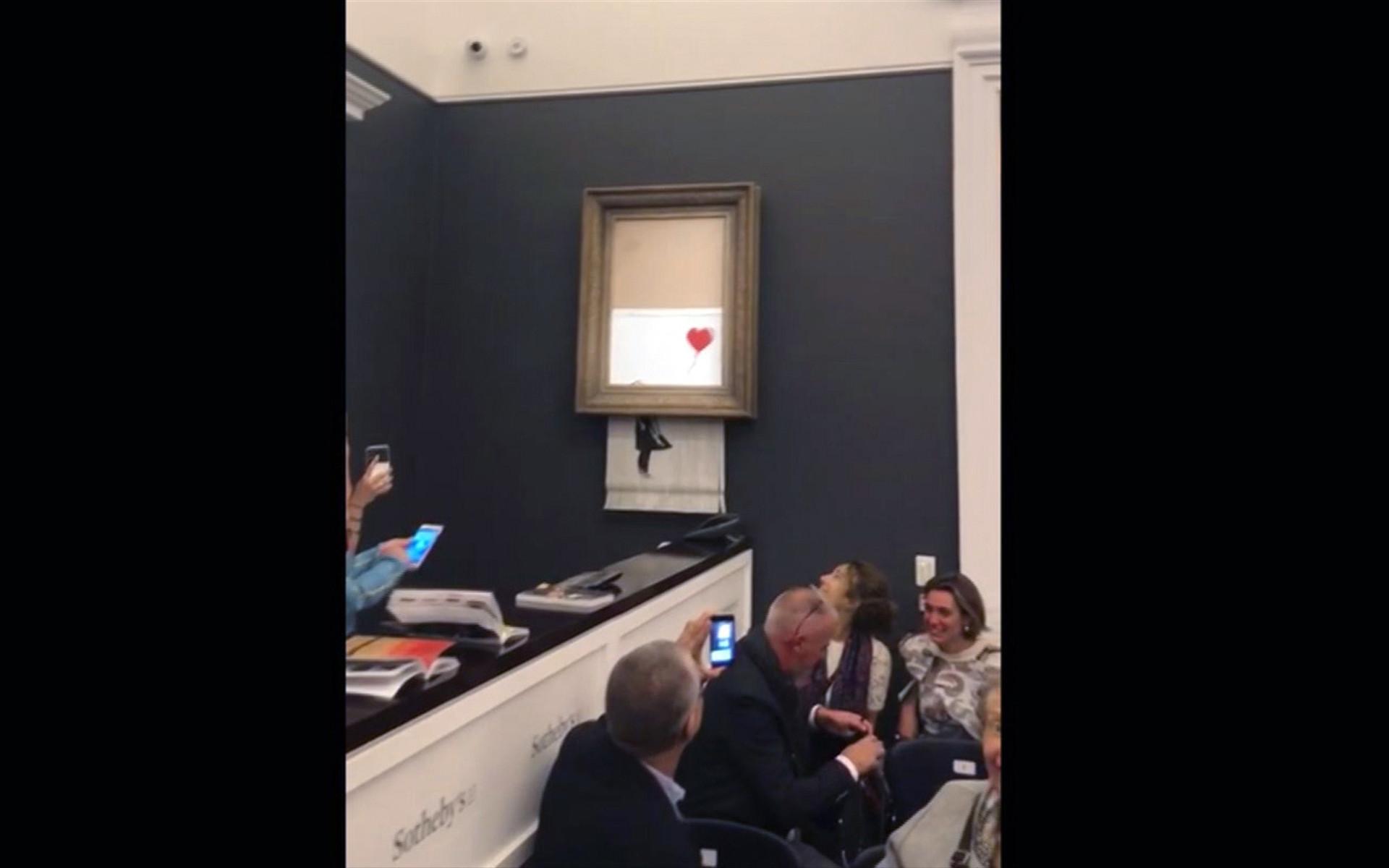 Shredded Banksy painting worth more than original, experts say