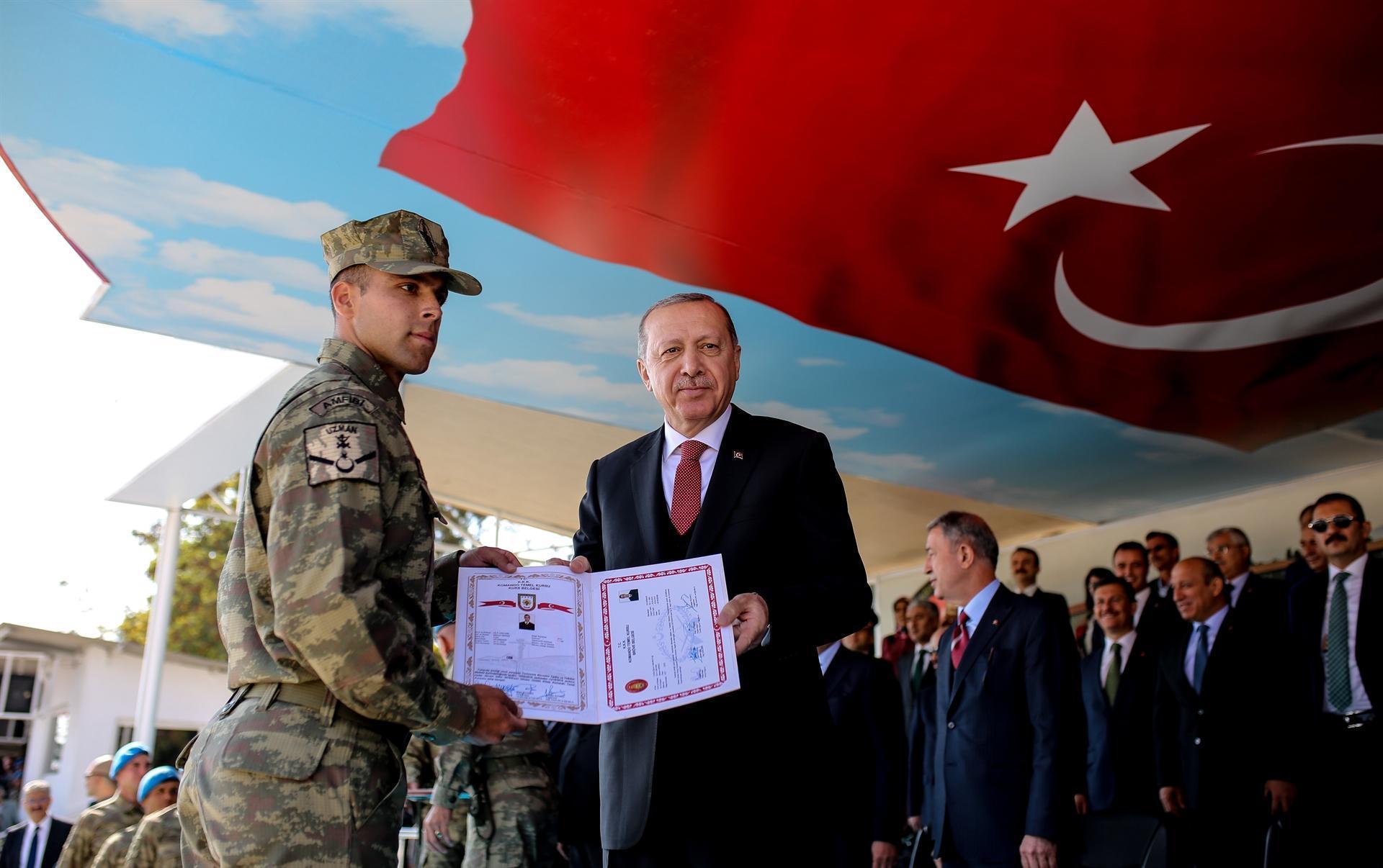 Turkish President Erdoğan vows to root out terror nests east of the Euphrates