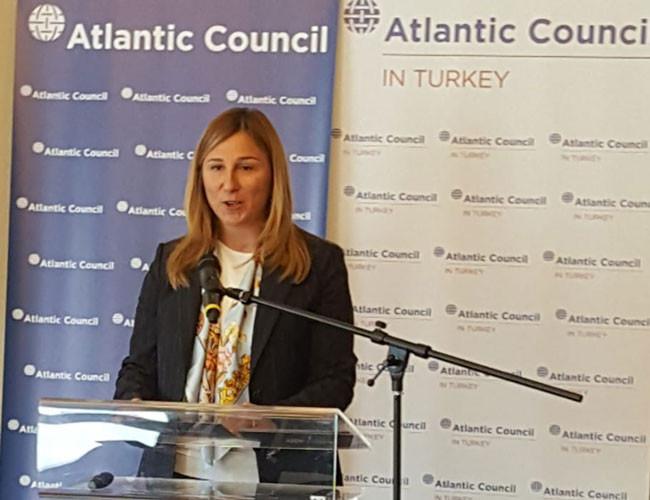 ‘Private sector should address refugee question,’ Turkish businesswoman says