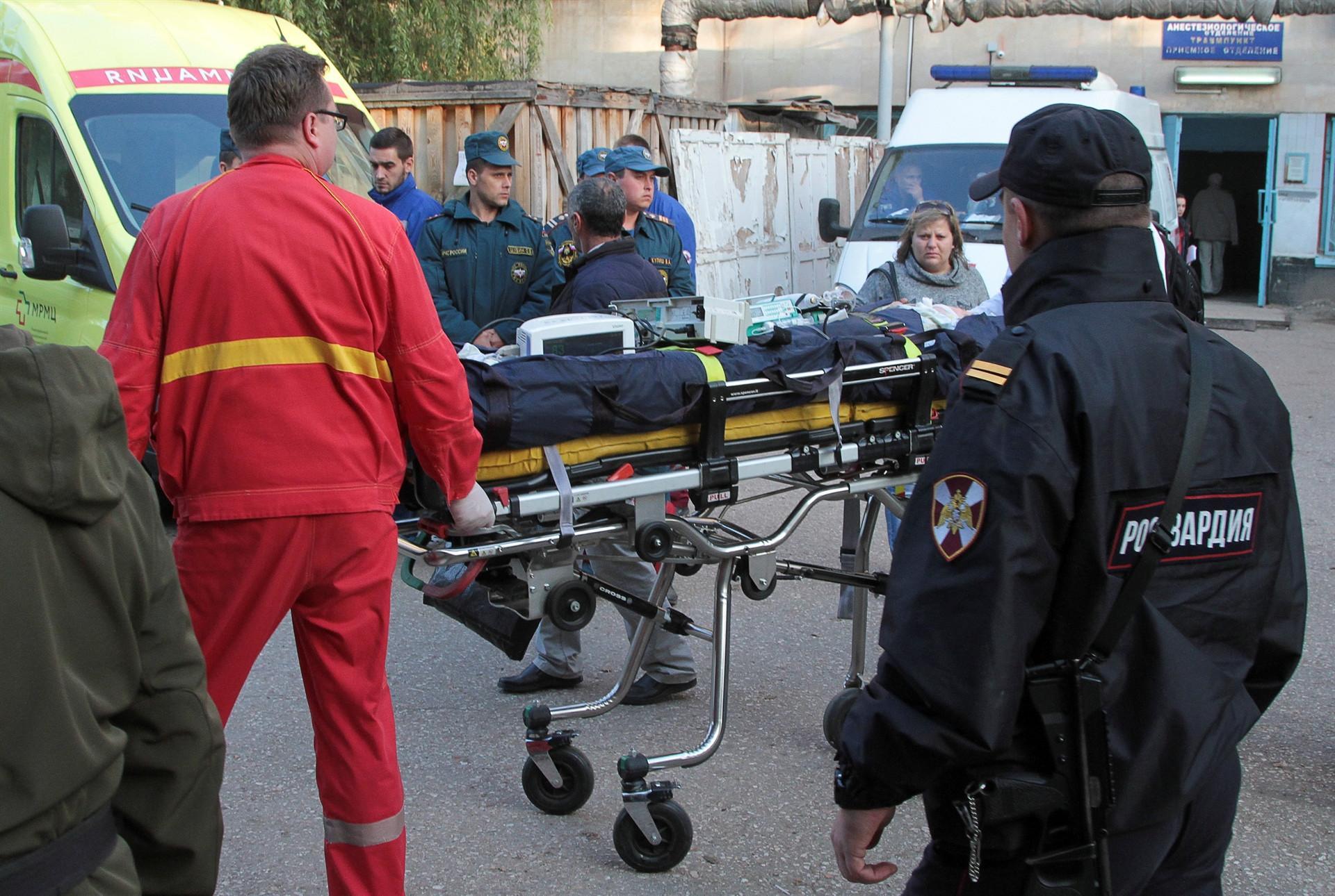 Wounded in Crimea school attack to be flown to Russia