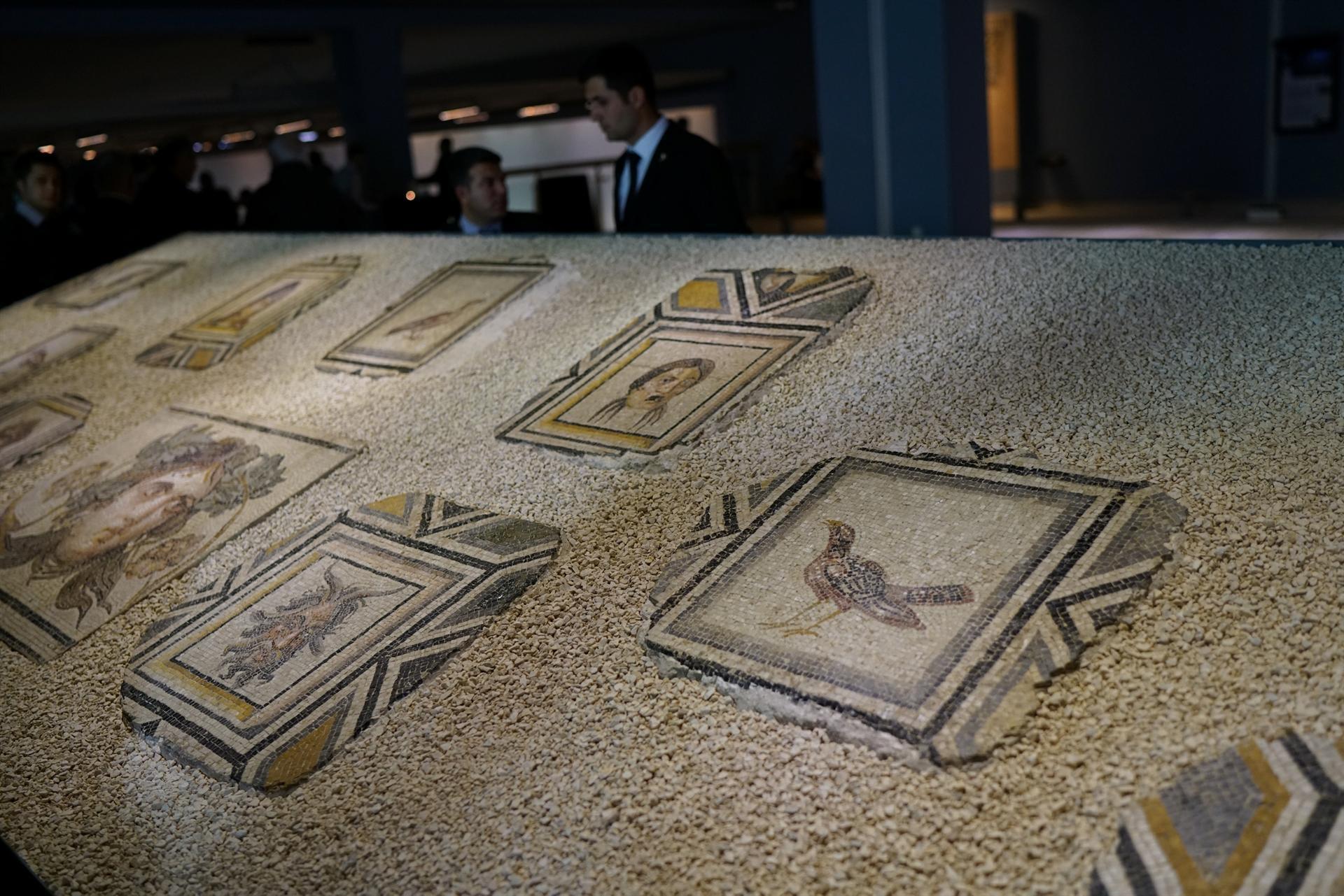 ‘Gypsy Girl’ mosaics on display