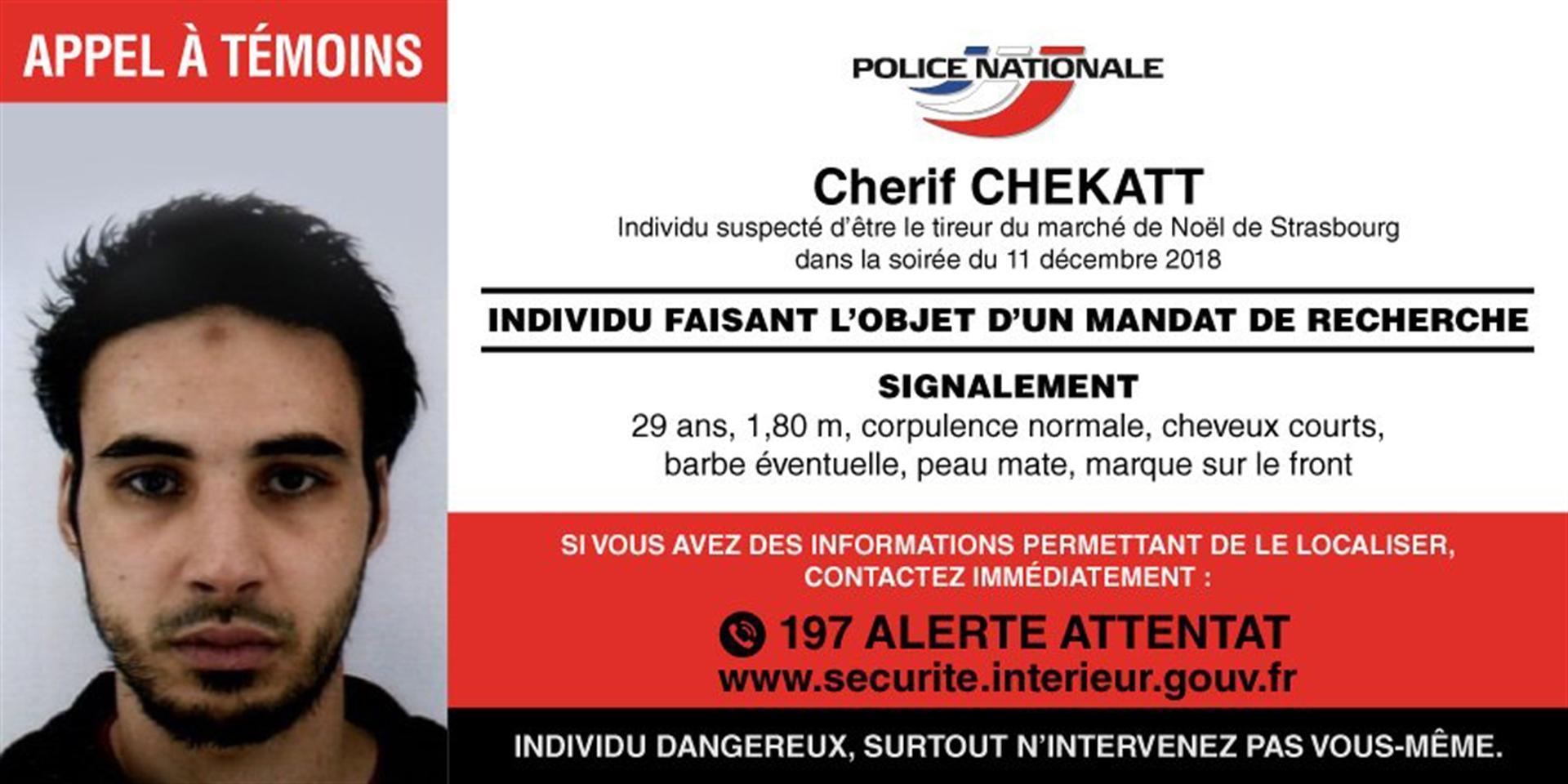 Strasbourg Christmas market gunman shot dead by French police