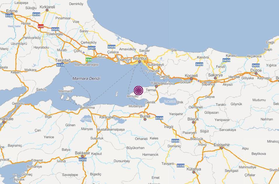 4.5-magnitude earthquake strikes Marmara region