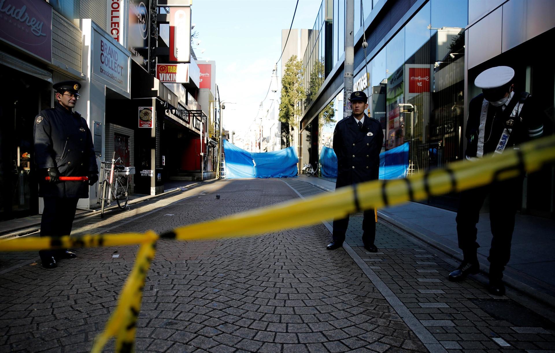Van slams into pedestrians on Tokyo road, injuring 8 people