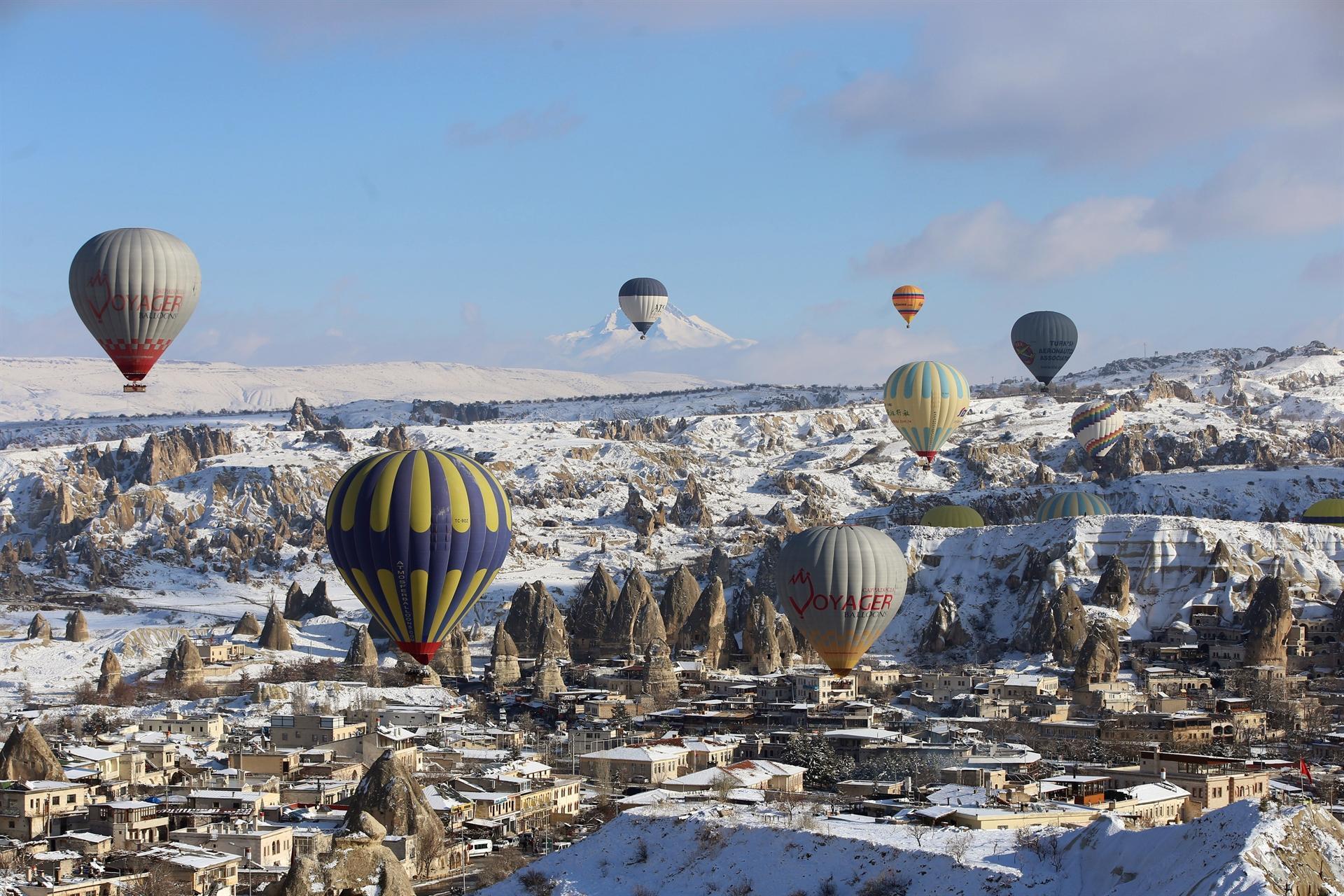 Hot air balloon tours rose 63 pct in Cappadocia in 2018