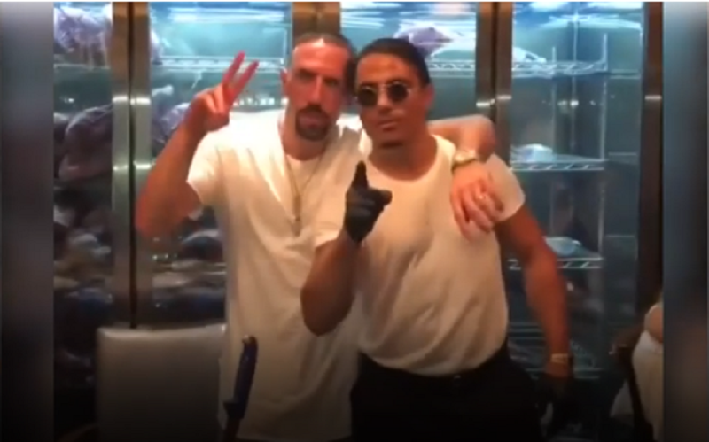 Bayern Munich fines Ribery over Salt Bae outrage