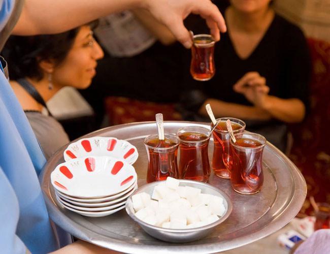 A Turk consumes 1,300 cups of tea every year