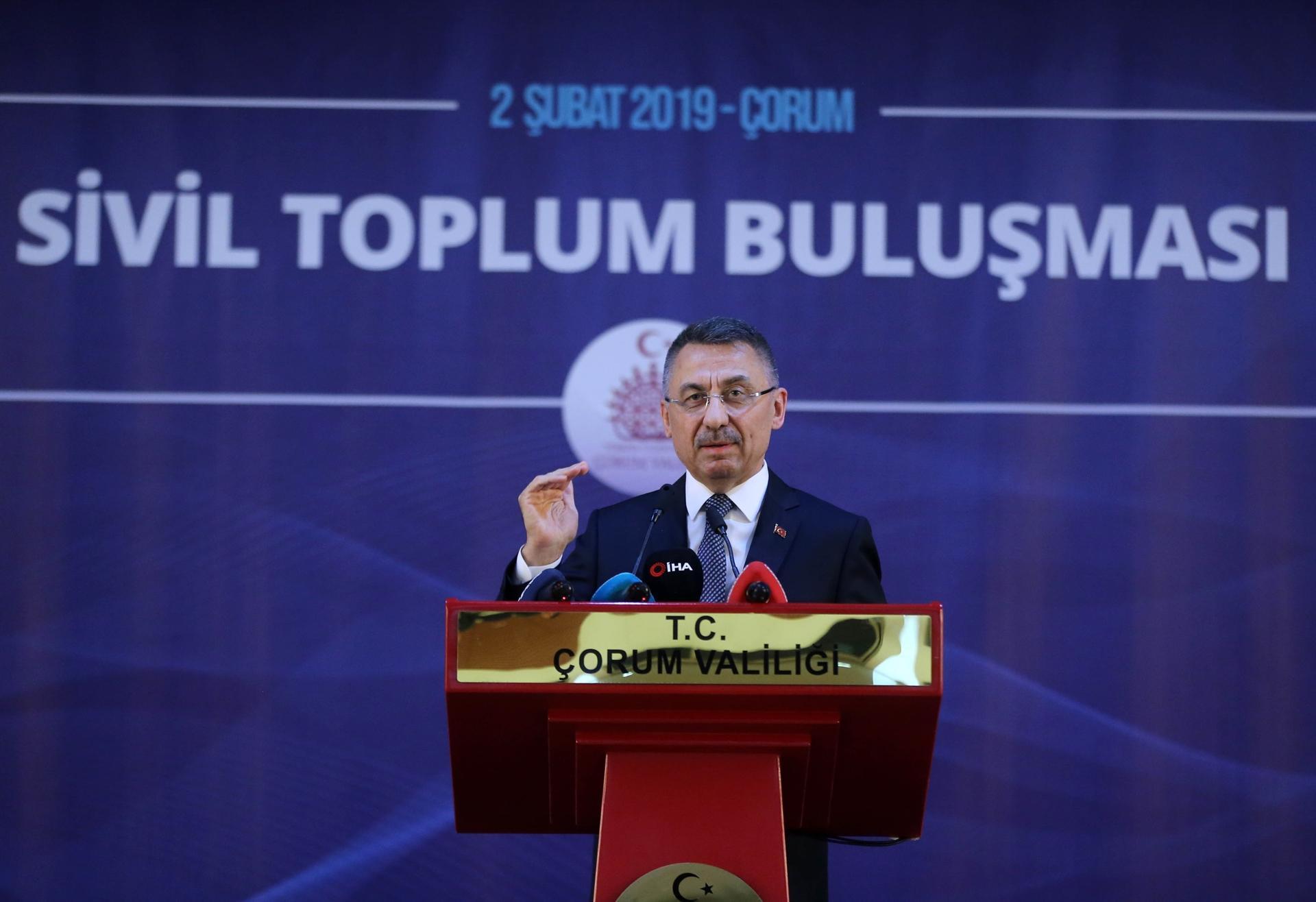 Turkey not to allow terror lairs on southern border: Vice President