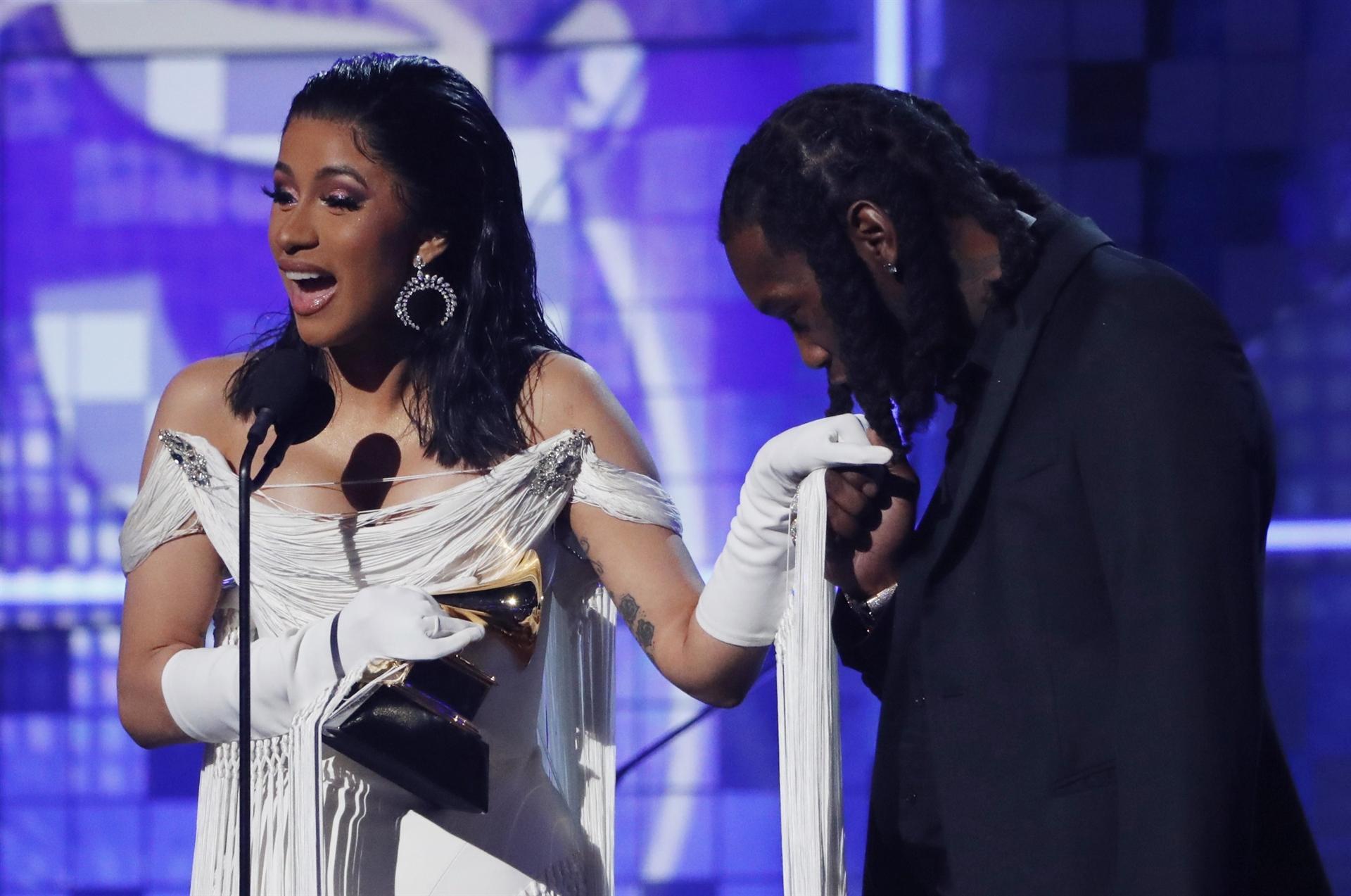 Female acts, rap songs win big at the Grammy Awards