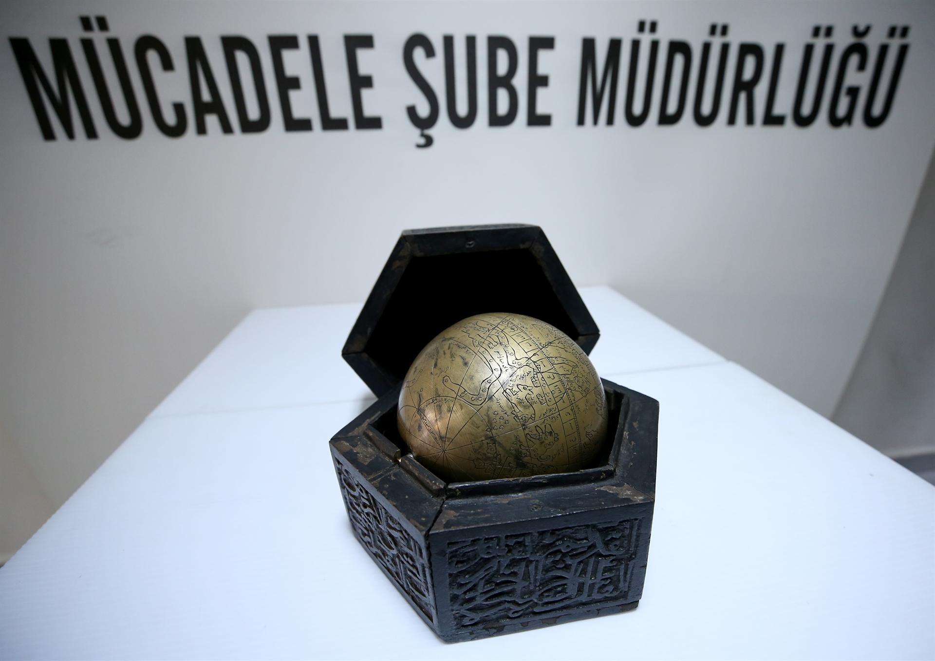 Ottoman artifact recovered by police