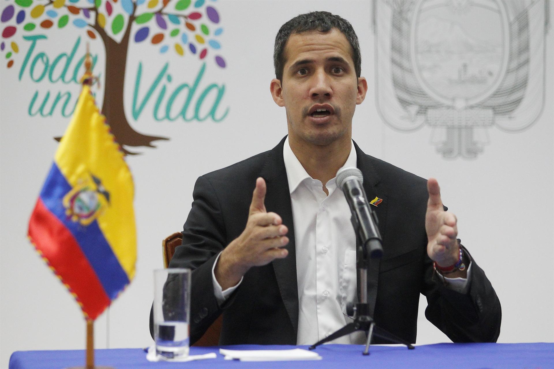 Guaido says he will return home after Ecuador visit