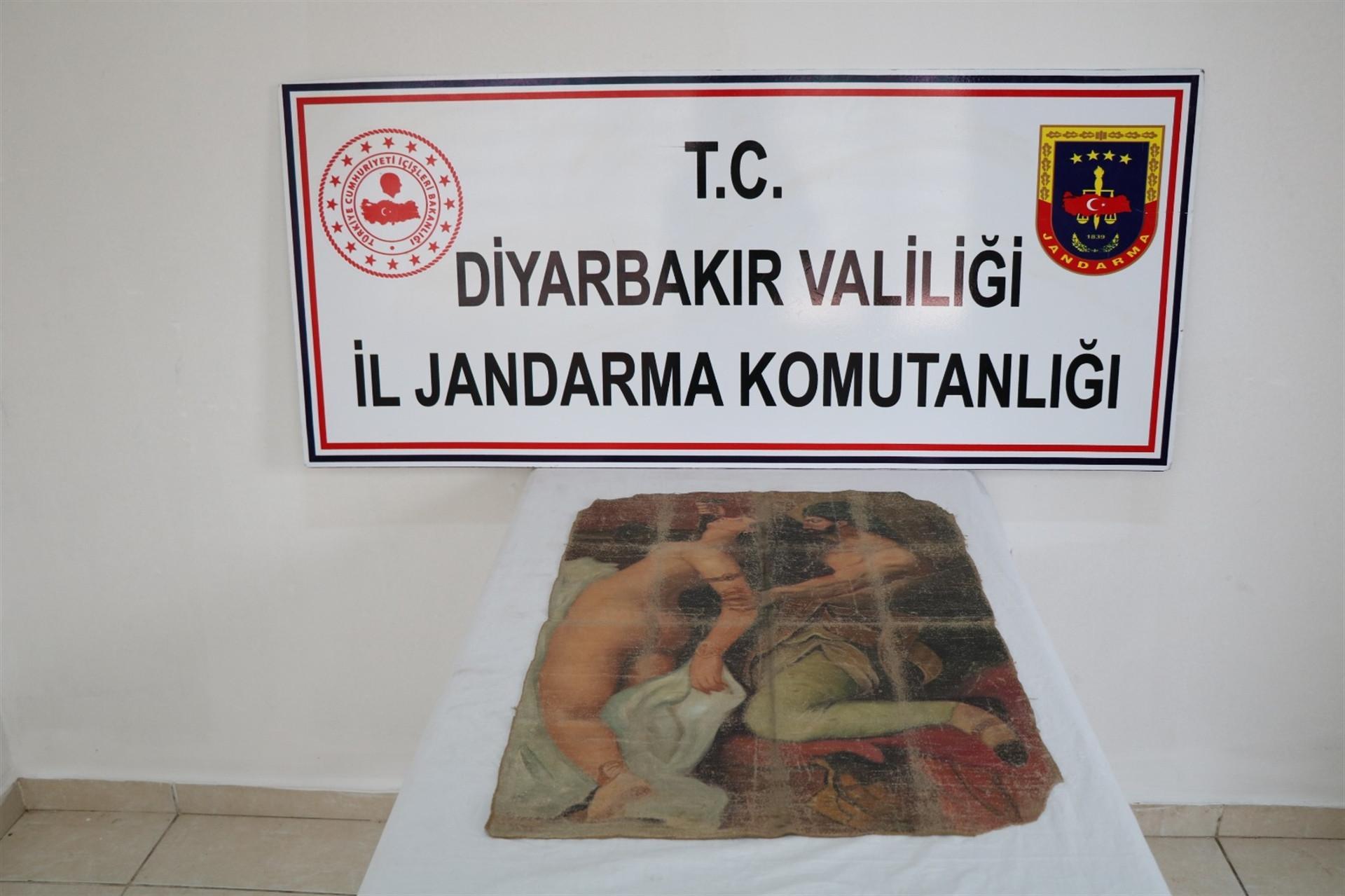 Purported Picasso painting seized in Diyarbakır